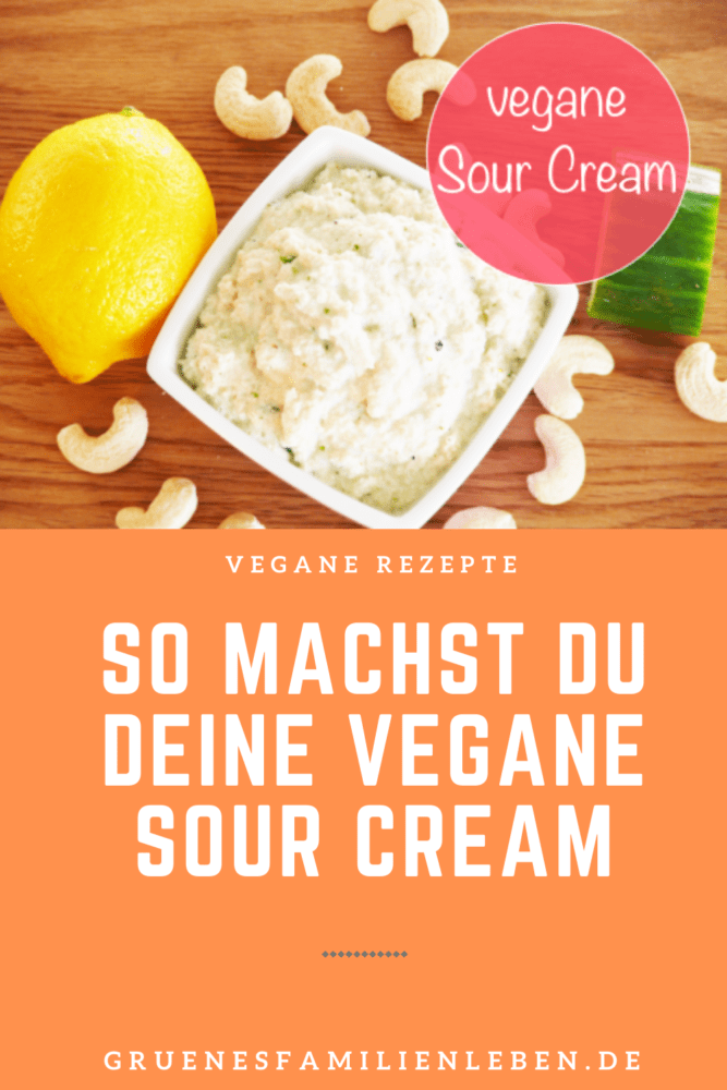 sour cream vegan rezept