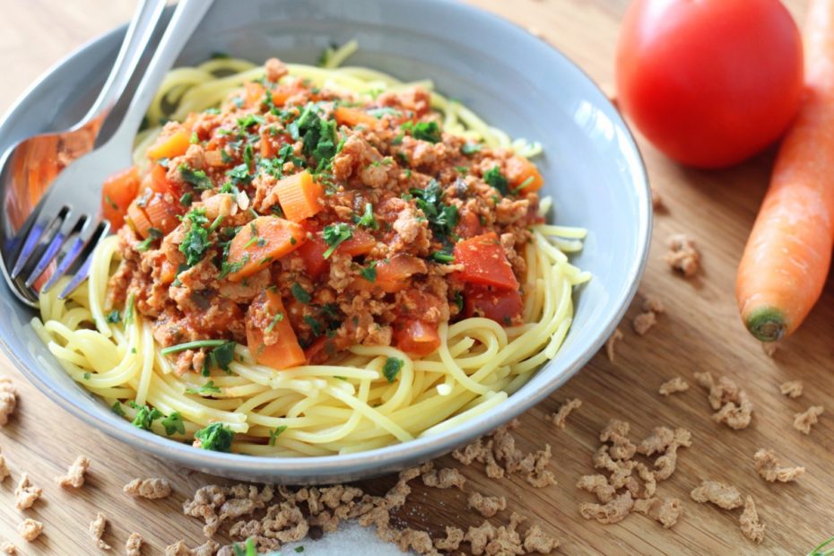 vegane Spaghetti Bolognese Rezept