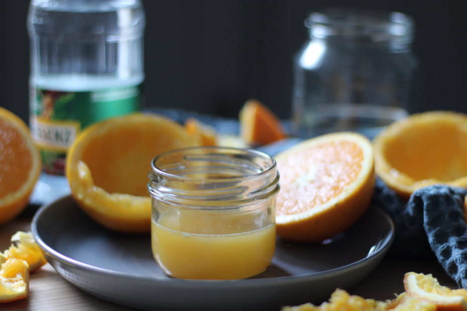 Orangenreiniger Rezept selbermachen