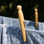 Sturmwäscheklammern aus Holz - Wunderbares aus Omas Zeiten