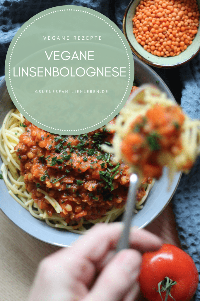 vegane Linsenbolognese Rezept
