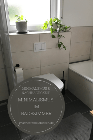 Minimalismus Badezimmer