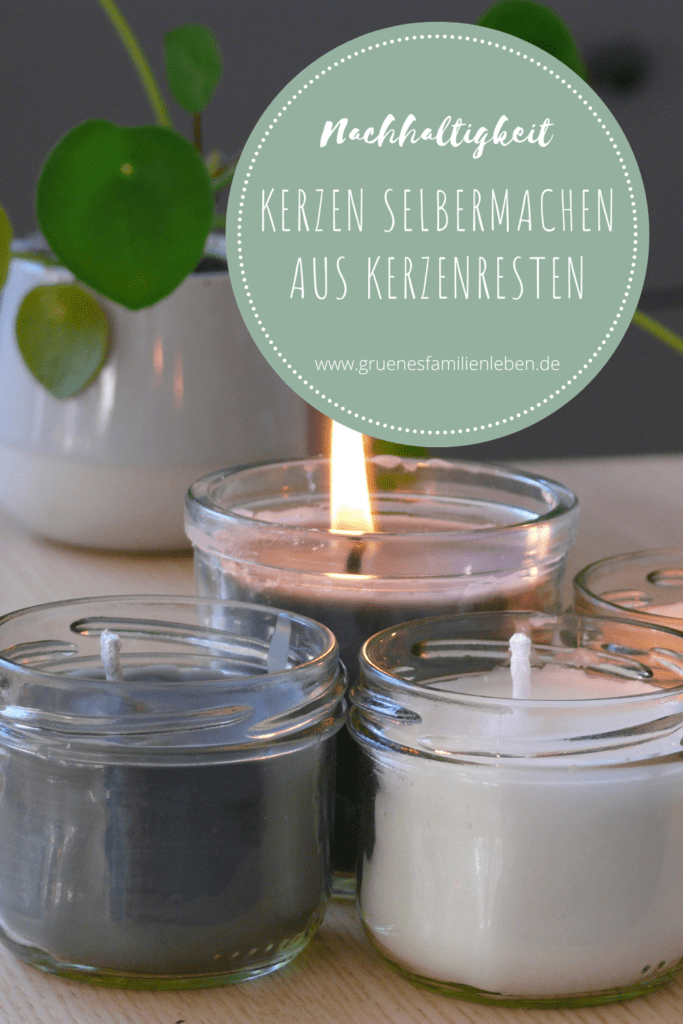 Anleitung Kerzen selbermachen Kerzenreste